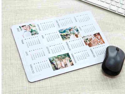 Kalender-musematte med trykk